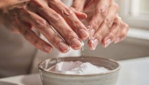 Perché strofinare il bicarbonato di sodio sulle unghie? Questo pratico massaggio richiederà solo pochi minuti.