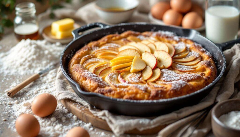 Senza forno questa torta di mele veloce in padella vi stupirà