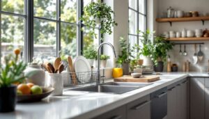 Basta scolapiatti tradizionali: la nuova tendenza in cucina che libera spazio e porta ordine sul piano di lavoro