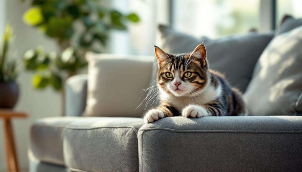 Gatto che graffia i mobili: il metodo più efficace per educarlo senza stress