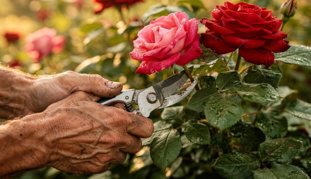 Come potare le rose per farle fiorire generosamente