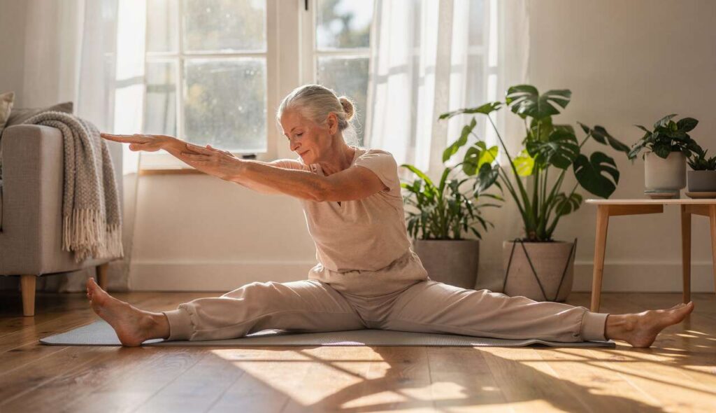 Pilates dopo i 60 anni: praticate ogni giorno questo esercizio di 10 minuti, noterete presto una differenza!