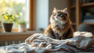 Perché i gatti si siedono sempre sui vestiti appena stirati: la vera spiegazione vi farà sorridere