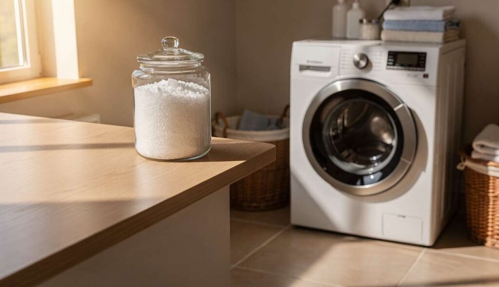 Il trucco della nonna con il sale grosso nella lavatrice funziona davvero? Un ingegnere tessile risponde una volta per tutte