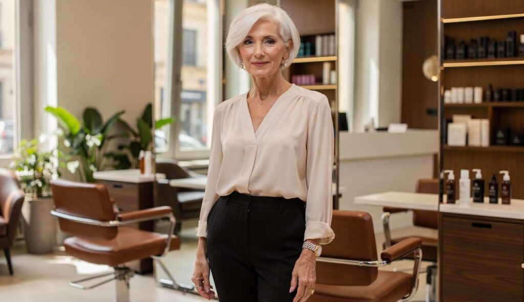 Capelli bianchi dopo i 50 anni: i parrucchieri di Milano svelano la tonalità che ringiovanisce di 10 anni senza tintura