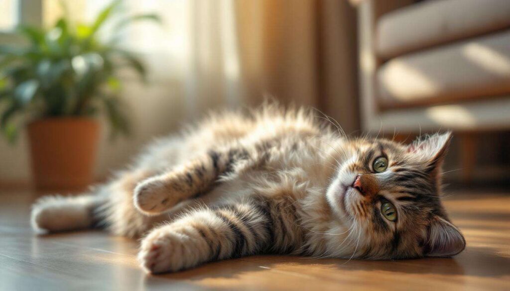 Il gatto che vi mostra la pancia non vuole essere accarezzato lì: il 70% dei proprietari commette questo errore secondo i veterinari ANMVI