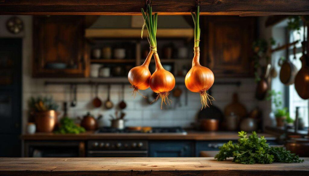 Perché i nostri nonni appendevano le cipolle in cucina: i 4 benefici confermati dalla scienza che nessuno ricorda più